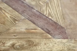 Salontafel Mozaiek - 110x70x40 - Naturel Wax/zwart - Teak/ijzer -Meubelserie Winkel de kisten koning 107560 5