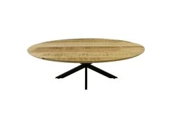 Salontafel Bern Swiss Edge - 130x80x42.5 - Naturel/zwart - Mangohout/metaal -Meubelserie Winkel de kisten koning 107566 3