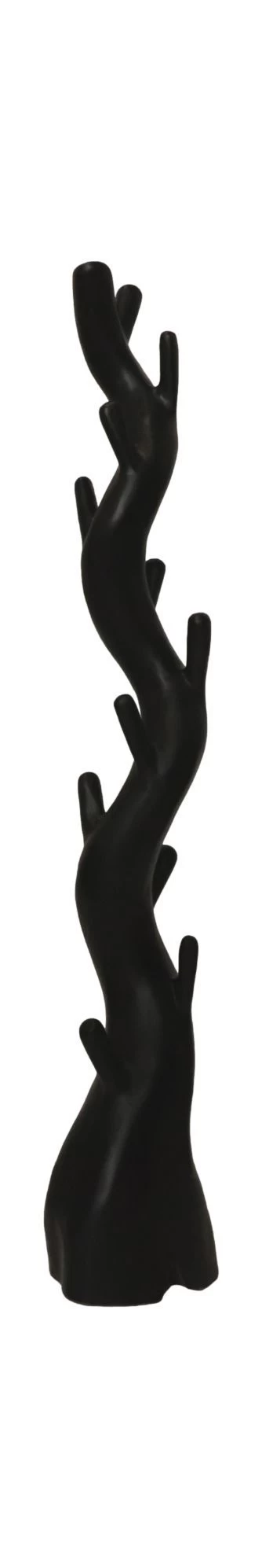 Kapstok Enkel - 30x190 - Zwart - Munggur 3 Kapstok Enkel - 30x190 - Zwart - Munggur