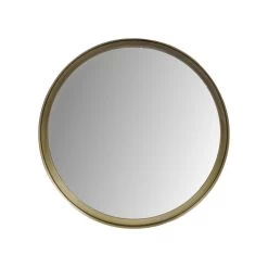 Wandspiegel Fletcher Rond - ø40 - Antique Gold - Metaal/glas