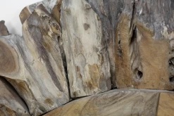 Wandspiegel Sun - ø108 Cm - Teak Wortelhout 9 Wandspiegel Sun - ø108 Cm - Teak Wortelhout -Meubelserie Winkel de kisten koning 107865 3