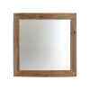 Wandspiegel Rustiek - 100x100 Cm - Drijfhout Teak -Meubelserie Winkel de kisten koning 107869 1