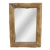 Wandspiegel - 50x70 Cm - Teakhout 1 Wandspiegel - 50x70 Cm - Teakhout -Meubelserie Winkel de kisten koning 107873 1