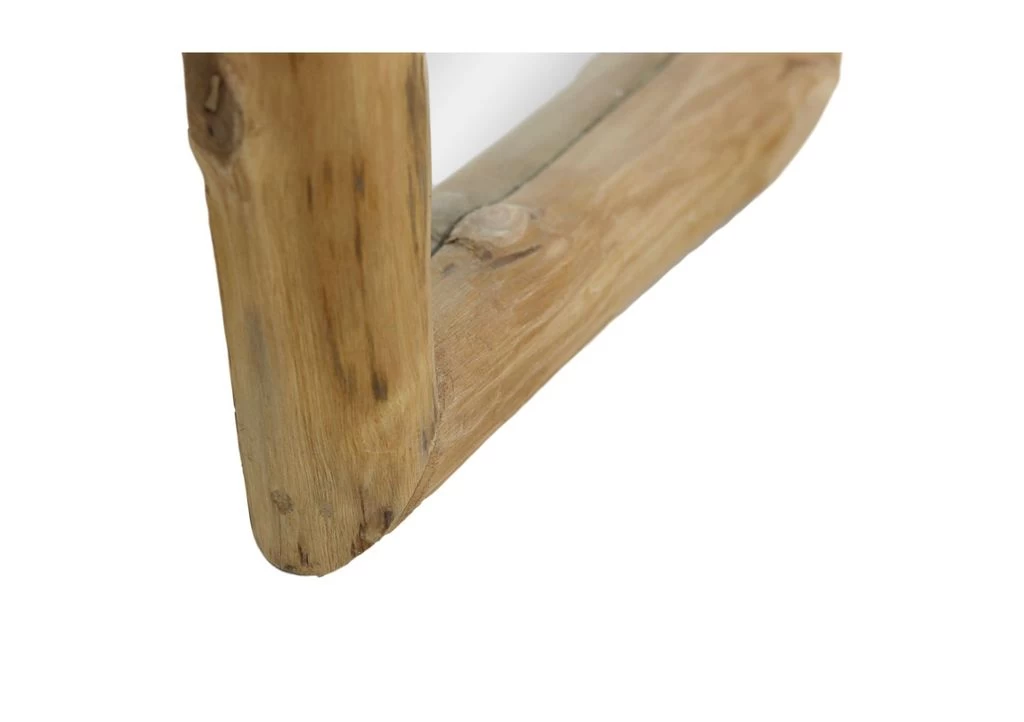 Wandspiegel - 50x70 Cm - Teakhout 6 Wandspiegel - 50x70 Cm - Teakhout - Afbeelding 4