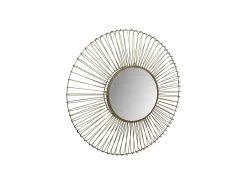 Wandspiegel Tarifa - ø90 - Ijzer - Goud -Meubelserie Winkel de kisten koning 107876 2