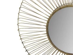 Wandspiegel Tarifa - ø90 - Ijzer - Goud -Meubelserie Winkel de kisten koning 107876 3