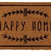 Deurmat HAPPY HOME NAT/BL