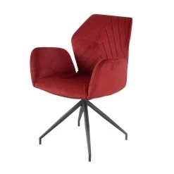 Eetkamerstoel Met Armleuningen Draaibaar Met Visgraatpatroon Apollo