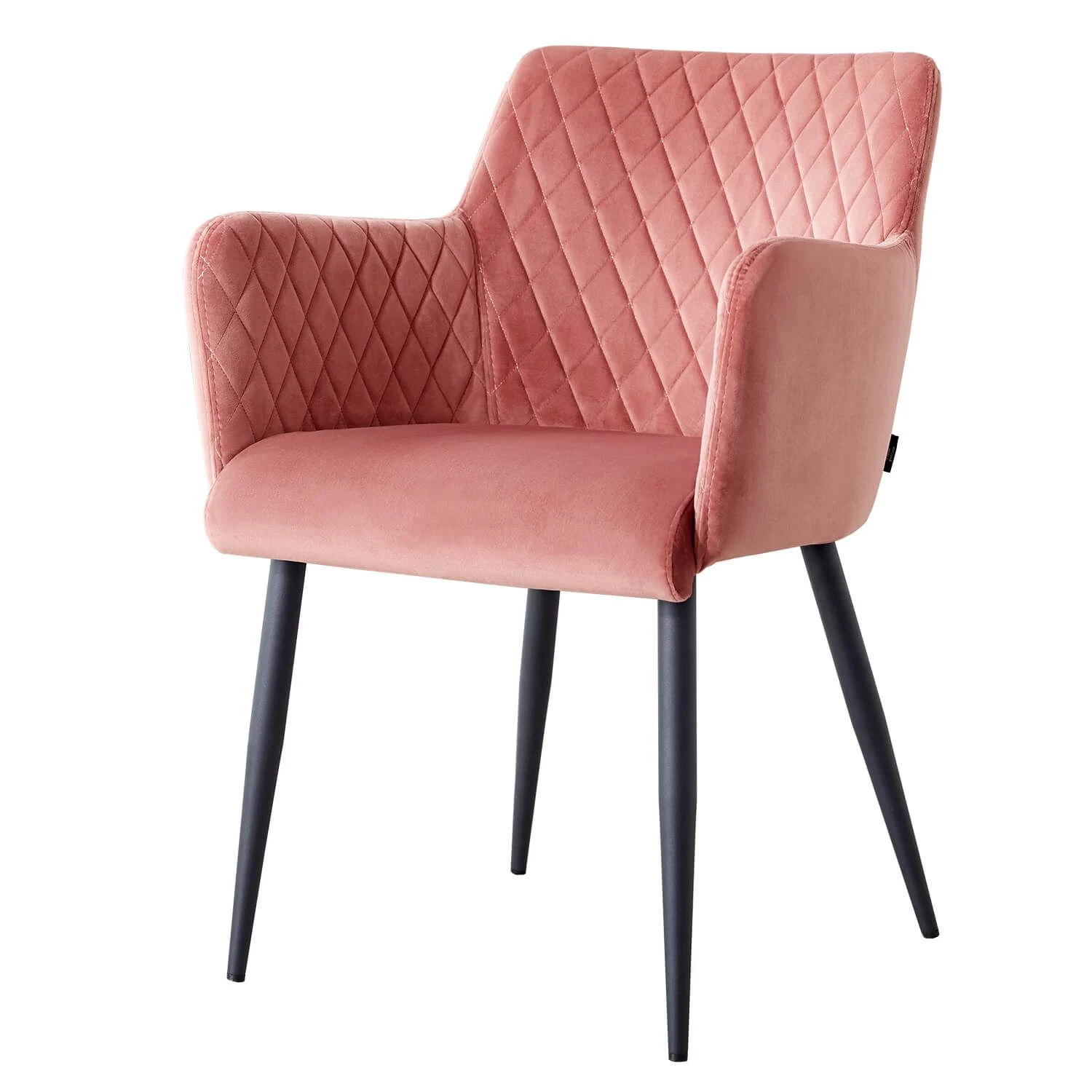 Eetkamerstoel Velvet Fluweel Rose - Velvet Roze 3 Eetkamerstoel Velvet Fluweel Rose - Velvet Roze