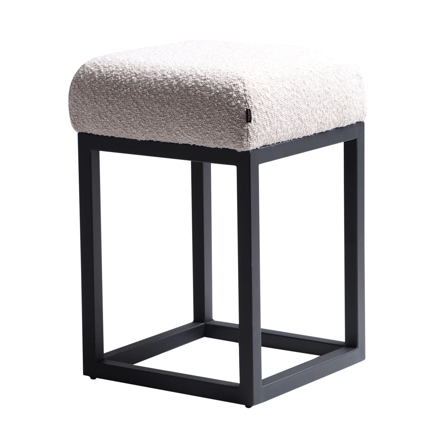 Kruk Industrieel Chic Velvet Fluweel En Bouclé Brucy 3 Kruk Industrieel Chic Velvet Fluweel En Bouclé Brucy