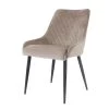 Eetkamerstoelen Velvet Fluweel Bella - Velvet Taupe 1 Eetkamerstoelen Velvet Fluweel Bella - Velvet Taupe -Meubelserie Winkel de kisten koning 107990 1