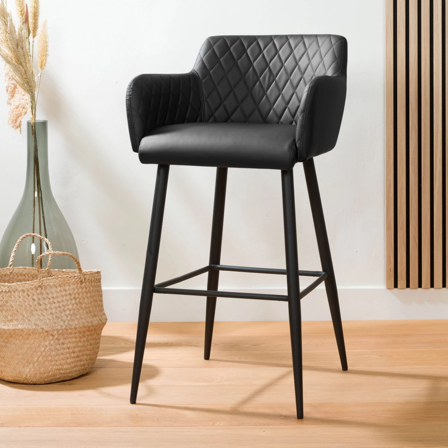 Barkruk Lederlook Kunstleer Metaal 75 Cm Rose 3 Barkruk Lederlook Kunstleer Metaal 75 Cm Rose