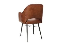 Gasly Leren Stoel Cognac 58x60x95 Cm -Meubelserie Winkel de kisten koning 108153 5