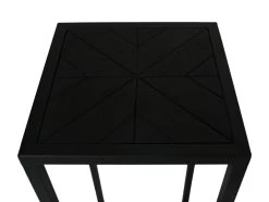 Plantenstandaard Verona - 35x35x90/30x30x75/25x25x60 - Zwart- Mangohout/ijzer 11 Plantenstandaard Verona - 35x35x90/30x30x75/25x25x60 - Zwart- Mangohout/ijzer -Meubelserie Winkel de kisten koning 108178 5