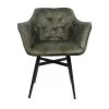 Eetkamerstoel Glendale - Jungle Groen - Velours/metaal - 68x61x85 Cm 1 Eetkamerstoel Glendale - Jungle Groen - Velours/metaal - 68x61x85 Cm -Meubelserie Winkel de kisten koning 108248 1