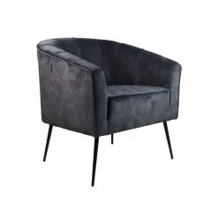Fauteuil Chester - Antraciet - Adore 29 - 72x71x80 Cm -Meubelserie Winkel de kisten koning 108249 2