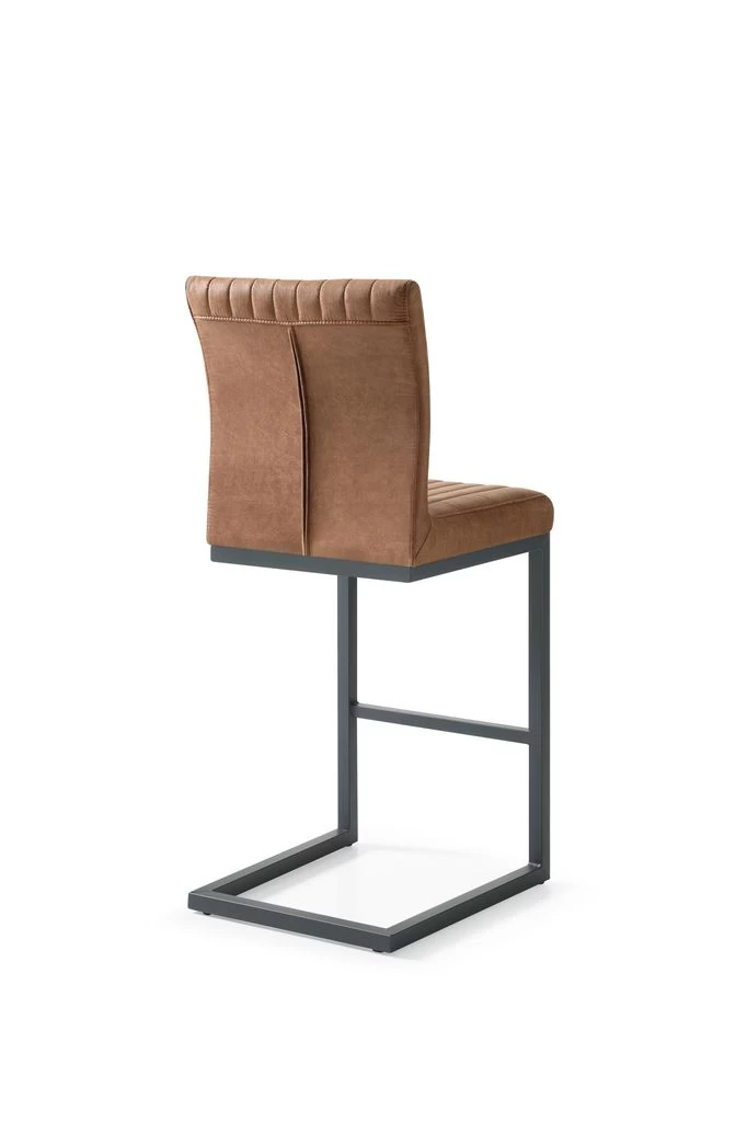 Barkruk Texas Set Van 2 - Cognac - Yachtleder/metaal - 48x55x112 Cm 6 Barkruk Texas Set Van 2 - Cognac - Yachtleder/metaal - 48x55x112 Cm - Afbeelding 4