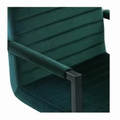 Eetkamerstoel Colorado - Velours/metaal - Bosgroen - Set Van 2 -Meubelserie Winkel de kisten koning 108256 5