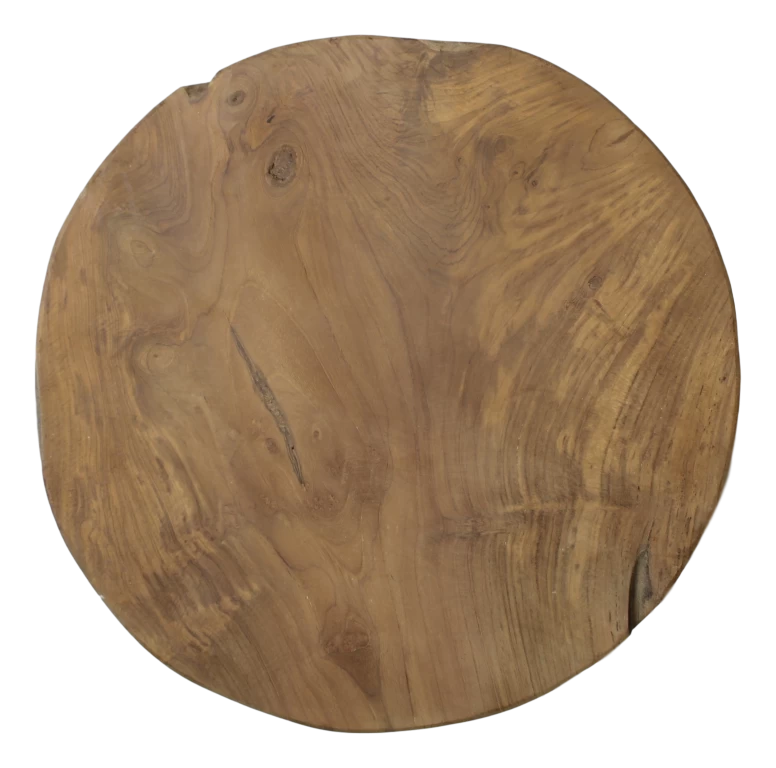 Kruk Root - Naturel - Teak Wortelhout - ø40x41 5 Kruk Root - Naturel - Teak Wortelhout - ø40x41 - Afbeelding 3