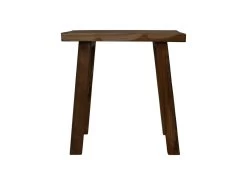 Kruk Voor Buiten - Naturel - Teak - 45x29x45 Cm