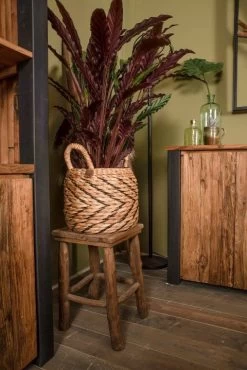 Kruk Pank - Antiek - Teak -Meubelserie Winkel de kisten koning 108291 5