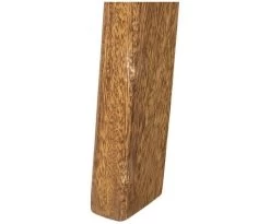 Kruk - Antiek Bruin - Munggur - ø30/35x50 Cm -Meubelserie Winkel de kisten koning 108292 4