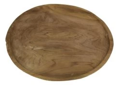 Houten Bord - Teak - ø38 Cm