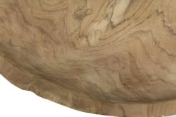 Houten Bord - Teak - ø38 Cm -Meubelserie Winkel de kisten koning 108320 4