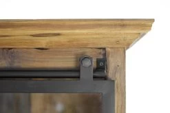 Vitrinekast Blackburn - Reclaimed Teak/ijzer- 220 Cm 11 Vitrinekast Blackburn - Reclaimed Teak/ijzer- 220 Cm -Meubelserie Winkel de kisten koning 108325 5