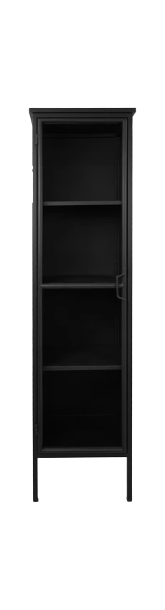 Vitrinekast Manhattan - Zwart