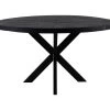 Ronde Eettafel Melbourne - Zwart - ø120x76 Cm