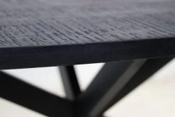 Ronde Eettafel Melbourne - Zwart - ø120x76 Cm 9 Ronde Eettafel Melbourne - Zwart - ø120x76 Cm -Meubelserie Winkel de kisten koning 108349 3