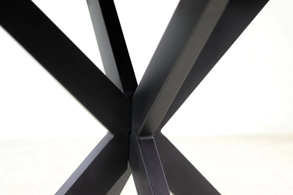 Ronde Eettafel Melbourne - Zwart - ø120x76 Cm 7 Ronde Eettafel Melbourne - Zwart - ø120x76 Cm - Afbeelding 5