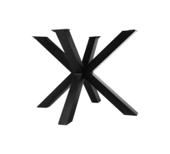 Onderstel Oakland - 3D-Model - Gepoedercoat Zwart - Metaal - 100x80x72 Cm