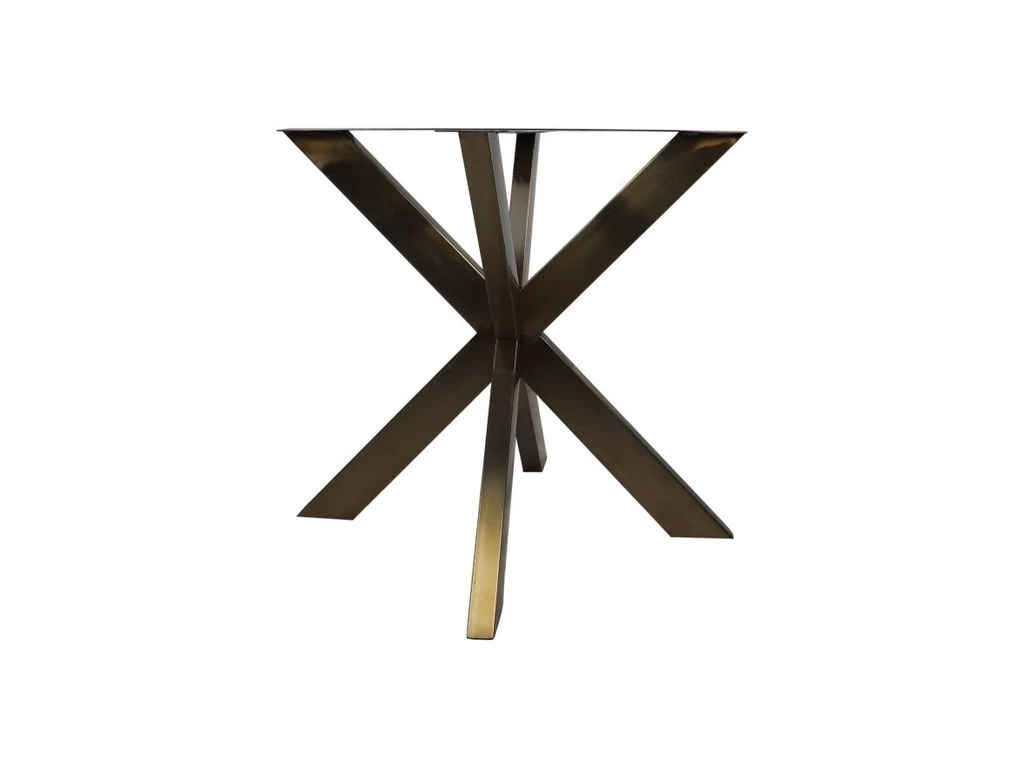 Onderstel X-mode - Antique Gold - Metaal - 80x80x72 Cm 5 Onderstel X-mode - Antique Gold - Metaal - 80x80x72 Cm - Afbeelding 3