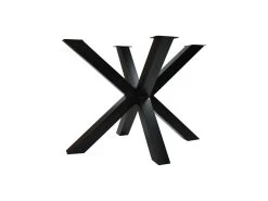 Onderstel Oakland Outdoor 3D-Model - Gepoedercoat Zwart - Metaal - 100x80x72 Cm