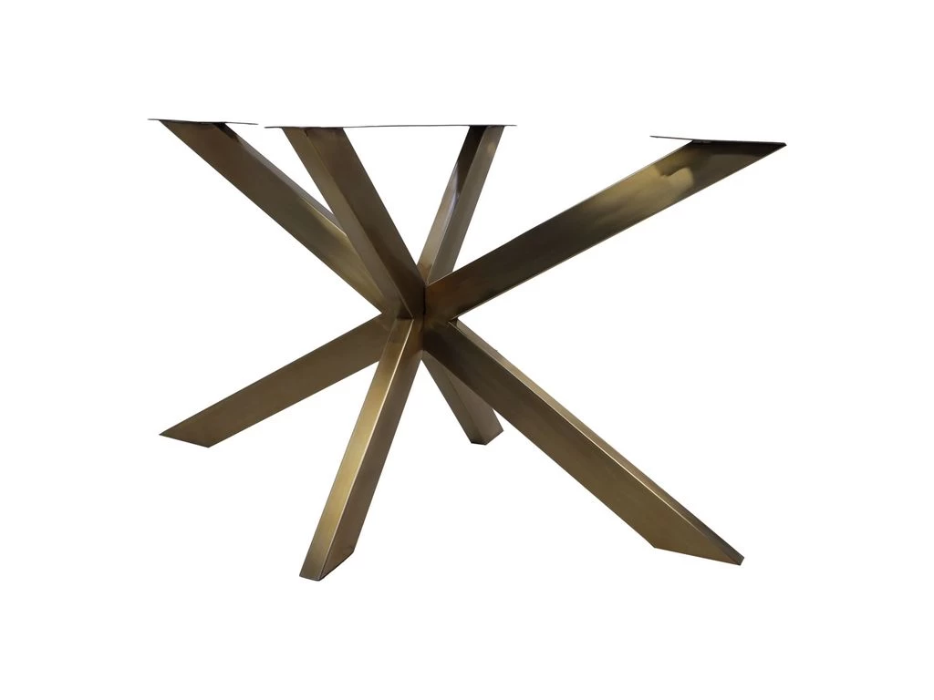 Onderstel X-model - Goud - Metaal - 130x80x72 Cm 4 Onderstel X-model - Goud - Metaal - 130x80x72 Cm - Afbeelding 2