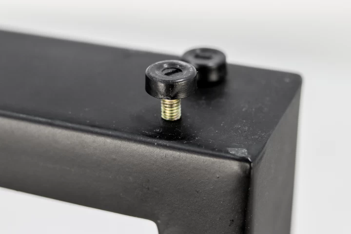 Bartafelpoten - U-model - Gepoedercoat Zwart Metaal - Set Van 2 - 70x104 Cm 7 Bartafelpoten - U-model - Gepoedercoat Zwart Metaal - Set Van 2 - 70x104 Cm - Afbeelding 5