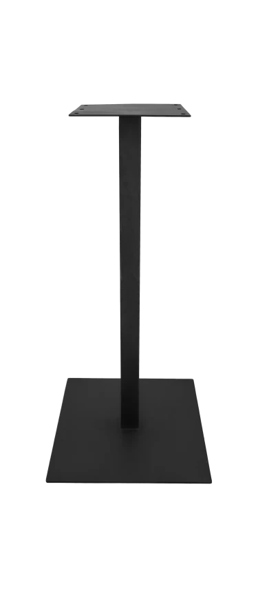 Bartafelonderstel 1-Pillar - Powdercoated Black - Ijzer 6 Bartafelonderstel 1-Pillar - Powdercoated Black - Ijzer - Afbeelding 4