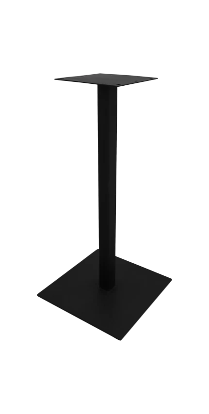 Bartafelonderstel 1-Pillar - Powdercoated Black - Ijzer 8 Bartafelonderstel 1-Pillar - Powdercoated Black - Ijzer - Afbeelding 6