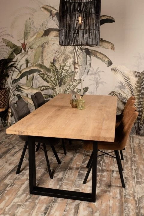 Tafelpoten - U-model - Gepoedercoat Zwart Metaal - Set Van 2 - 78x72 Cm 6 Tafelpoten - U-model - Gepoedercoat Zwart Metaal - Set Van 2 - 78x72 Cm - Afbeelding 4