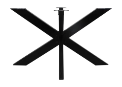 Onderstel - 3D-Model - Matzwart - Ijzer 8 Onderstel - 3D-Model - Matzwart - Ijzer -Meubelserie Winkel de kisten koning 108421 3