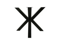 Onderstel Oakland - 3D-Model - Zwart - Metaal - 80x80x68 Cm