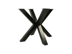 Onderstel Oakland - 3D-Model - Zwart - Metaal - 80x80x68 Cm -Meubelserie Winkel de kisten koning 108427 3