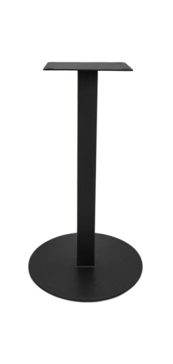 Onderstel Pillar - Rond - Gepoedercoat Zwart - Metaal