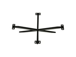 Onderstel Oakland - 3D-Model - Zwart - Metaal - 80x50x40 Cm -Meubelserie Winkel de kisten koning 108430 4