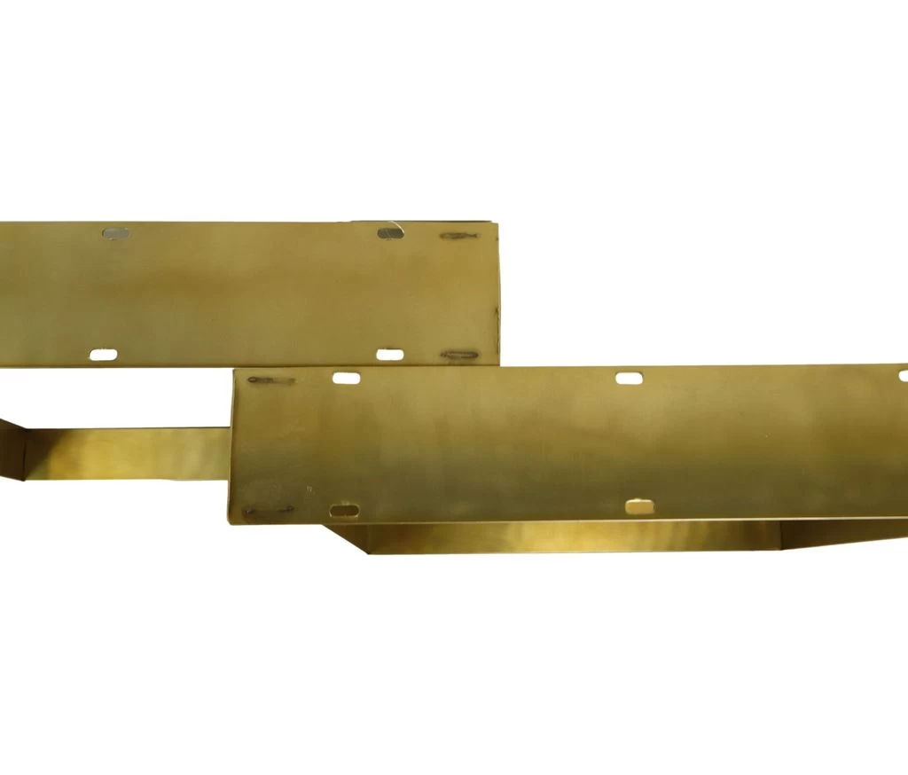 Tafelpoten U-model Set Van 2 - Antique Gold - Metaal - 72x10x69 Cm 6 Tafelpoten U-model Set Van 2 - Antique Gold - Metaal - 72x10x69 Cm - Afbeelding 4