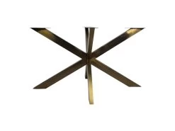 Onderstel X-model - Antique Gold - Metaal - 130x80x72 Cm -Meubelserie Winkel de kisten koning 108452 2