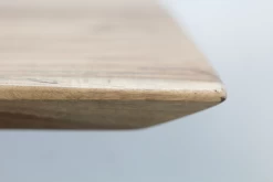 Eettafel Zurich Rechthoekig - Veneto Tafelpoten - Acaciahout/metaal - 180x90x77 Cm -Meubelserie Winkel de kisten koning 108476 3