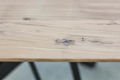 Tafelblad Zurich Rechthoekig - Naturel - Swiss Edge - Acaciahout - 180x90x3,8 Cm -Meubelserie Winkel de kisten koning 108484 4